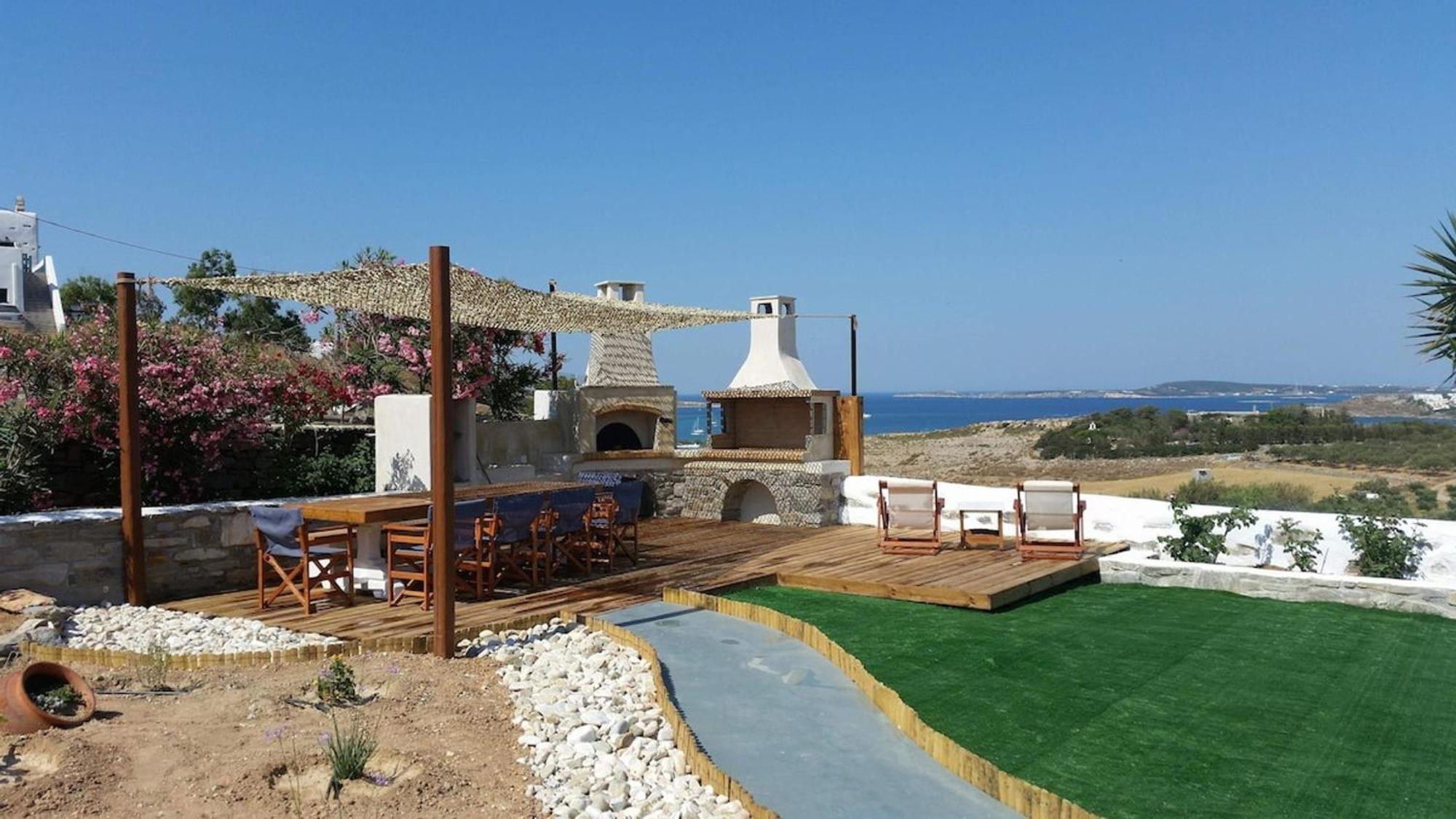 Maria Seaview Villa Near Naousa Extérieur photo
